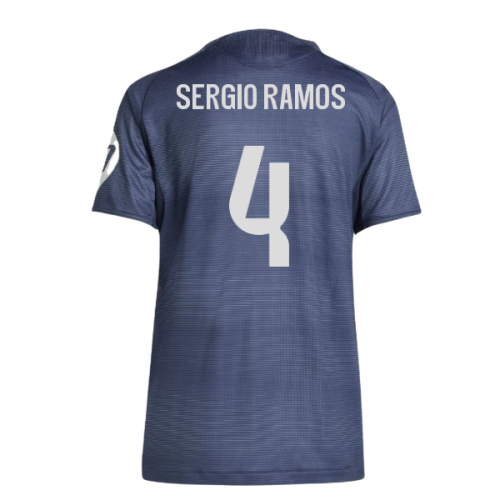 2025-2026 Real Madrid Authentic Away Shirt (Ladies) (Sergio Ramos 4)