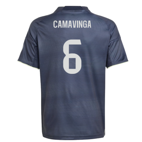 2025-2026 Real Madrid Away Shirt (Kids) (Camavinga 6)