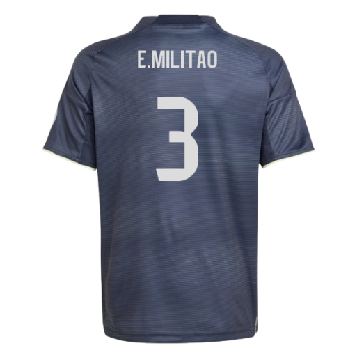 2025-2026 Real Madrid Away Shirt (Kids) (E.Militao 3)