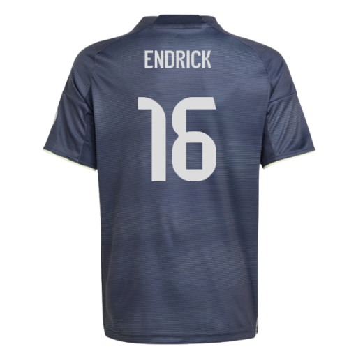 2025-2026 Real Madrid Away Shirt (Kids) (Endrick 16)