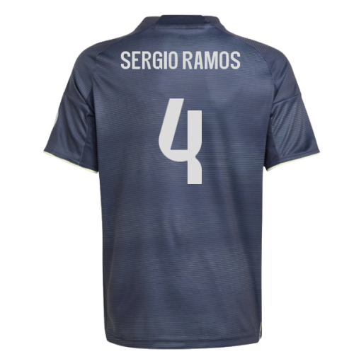 2025-2026 Real Madrid Away Shirt (Kids) (Sergio Ramos 4)