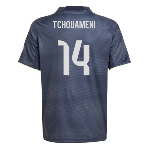 2025-2026 Real Madrid Away Shirt (Kids) (Tchouameni 14)
