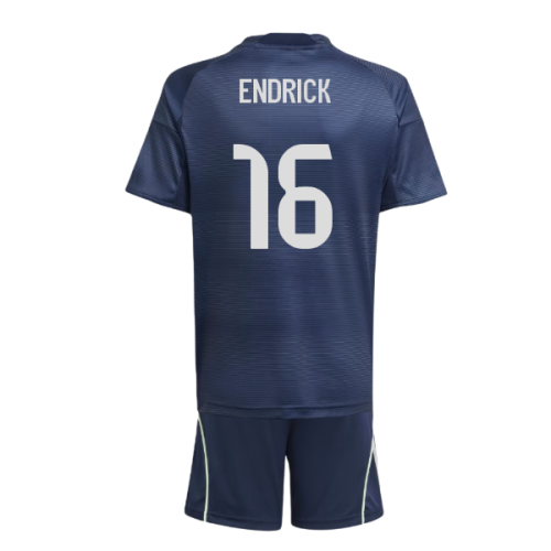 2025-2026 Real Madrid Away Youth Kit (Endrick 16)
