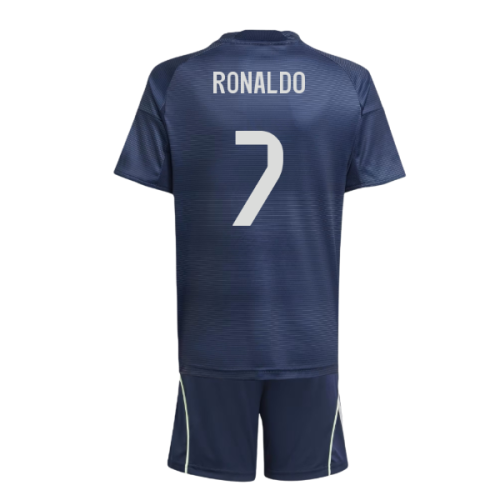 2025-2026 Real Madrid Away Youth Kit (Ronaldo 7)