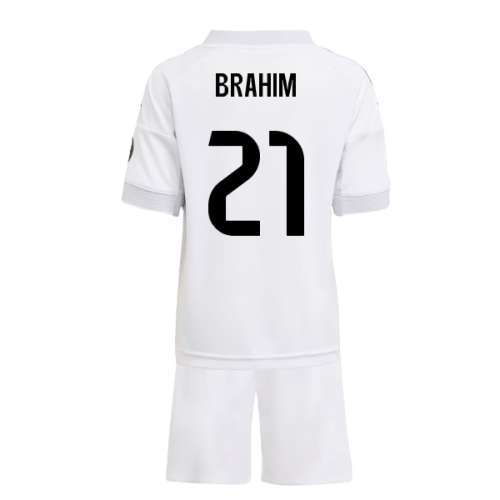 2025-2026 Real Madrid Home Mini Kit (Brahim 21)