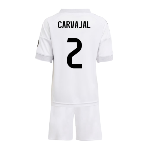 2025-2026 Real Madrid Home Mini Kit (Carvajal 2)