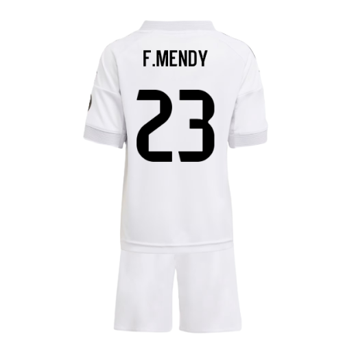2025-2026 Real Madrid Home Mini Kit (F.Mendy 23)