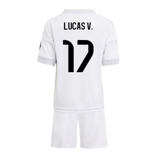 2025-2026 Real Madrid Home Mini Kit (Lucas V. 17)