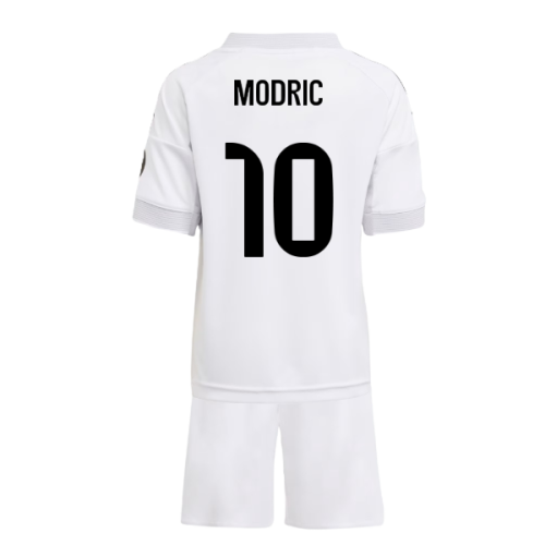 2025-2026 Real Madrid Home Mini Kit (Modric 10)