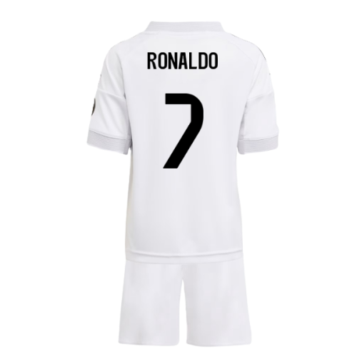 2025-2026 Real Madrid Home Mini Kit (Ronaldo 7)