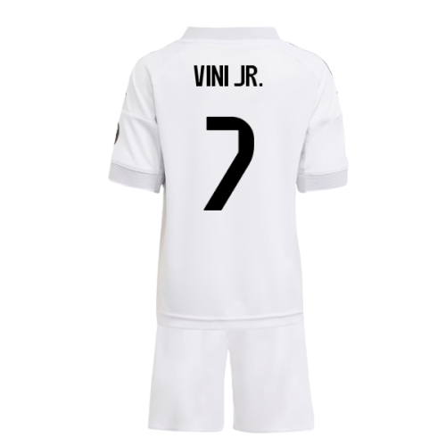2025-2026 Real Madrid Home Mini Kit (Vini Jr. 7)