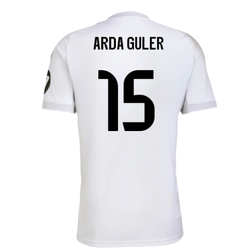 2025-2026 Real Madrid Home Shirt (Arda Guler 15)