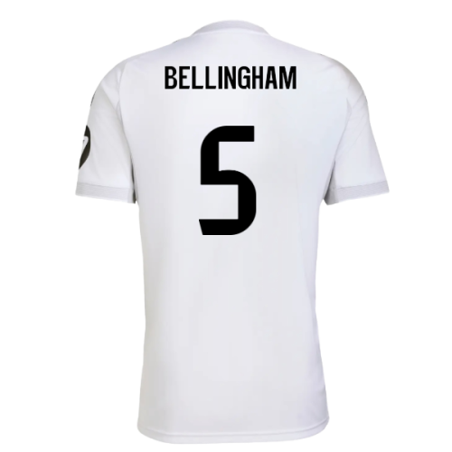 2025-2026 Real Madrid Home Shirt (Bellingham 5)