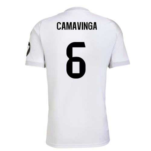 2025-2026 Real Madrid Home Shirt (Camavinga 6)