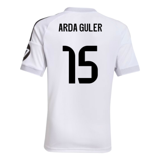2025-2026 Real Madrid Home Shirt (Kids) (Arda Guler 15)