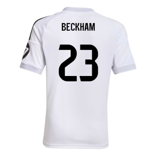 2025-2026 Real Madrid Home Shirt (Kids) (Beckham 23)