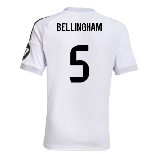2025-2026 Real Madrid Home Shirt (Kids) (Bellingham 5)