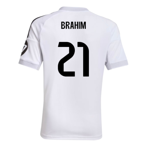 2025-2026 Real Madrid Home Shirt (Kids) (Brahim 21)