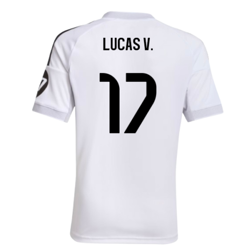 2025-2026 Real Madrid Home Shirt (Kids) (Lucas V. 17)