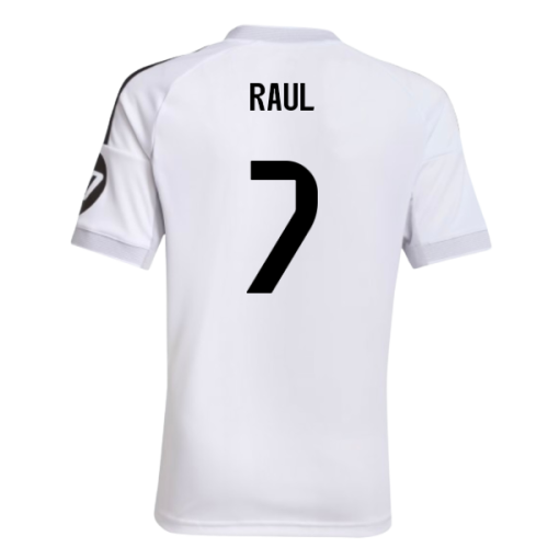2025-2026 Real Madrid Home Shirt (Kids) (Raul 7)