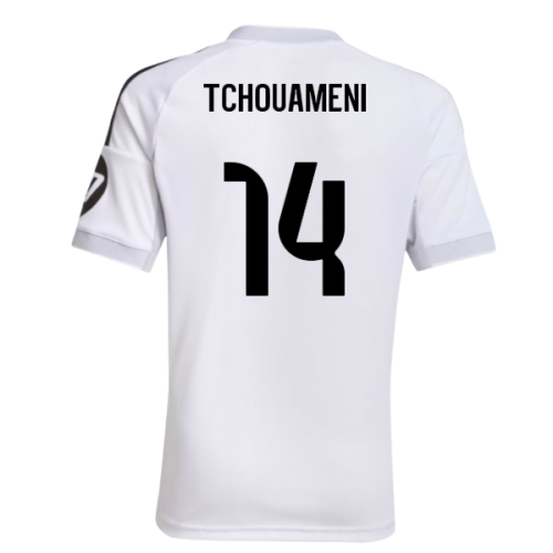 2025-2026 Real Madrid Home Shirt (Kids) (Tchouameni 14)