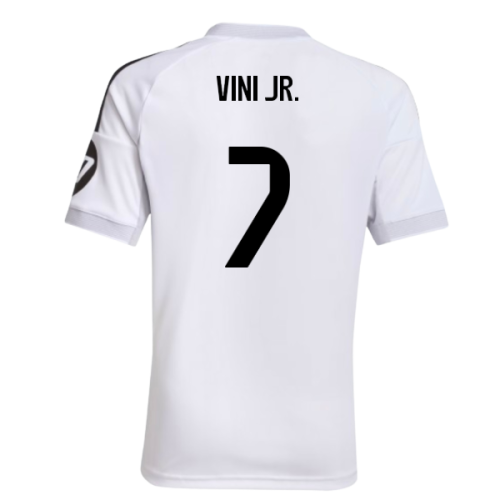2025-2026 Real Madrid Home Shirt (Kids) (Vini Jr. 7)