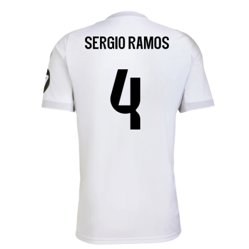 2025-2026 Real Madrid Home Shirt (Sergio Ramos 4)