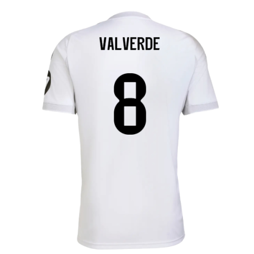 2025-2026 Real Madrid Home Shirt (Valverde 8)