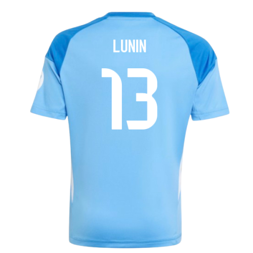 2025-2026 Real Madrid Home Youth Goalkeeper Kit (Lunin 13)