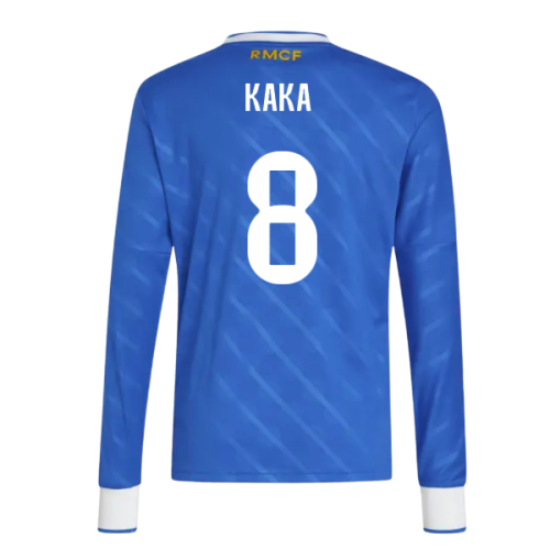 2025-2026 Real Madrid Long Sleeve Third Shirt (Kids) (Kaka 8)