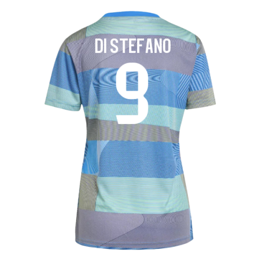 2025-2026 Real Madrid Pre-Match Shirt (Bluebird) - Womens (Di Stefano 9)