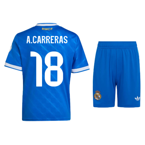 2025-2026 Real Madrid Third Mini Kit (A.Carreras 18)