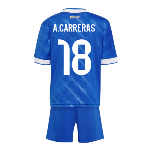 2025-2026 Real Madrid Third Youth Kit (A.Carreras 18)