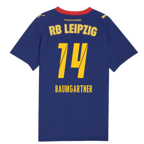2025-2026 Red Bull Leipzig Away Shirt (Kids) (Baumgartner 14)