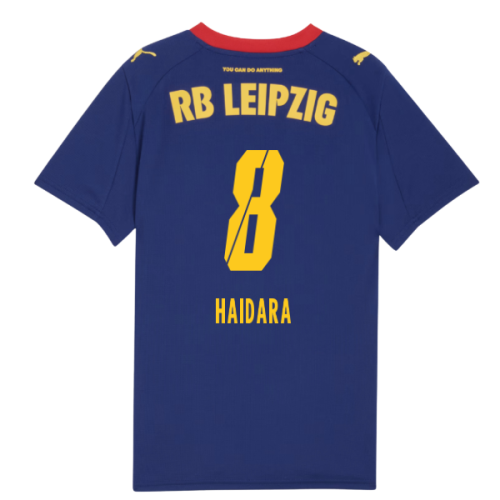 2025-2026 Red Bull Leipzig Away Shirt (Kids) (Haidara 8)