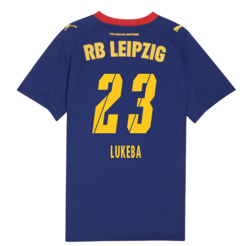2025-2026 Red Bull Leipzig Away Shirt (Kids) (Lukeba 23)