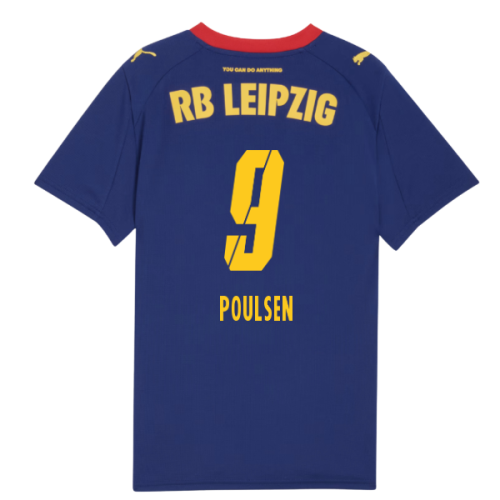 2025-2026 Red Bull Leipzig Away Shirt (Kids) (Poulsen 9)