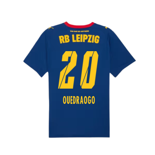 2025-2026 Red Bull Leipzig Away Shirt (Ouedraogo 20)