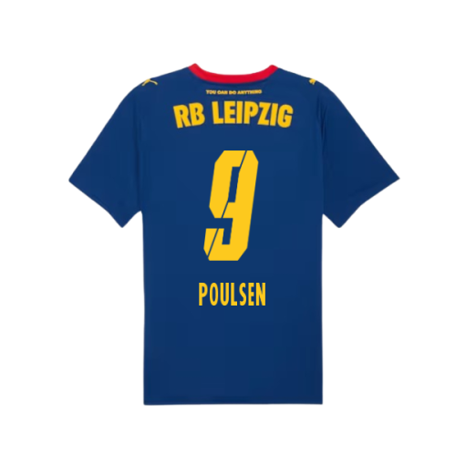 2025-2026 Red Bull Leipzig Away Shirt (Poulsen 9)