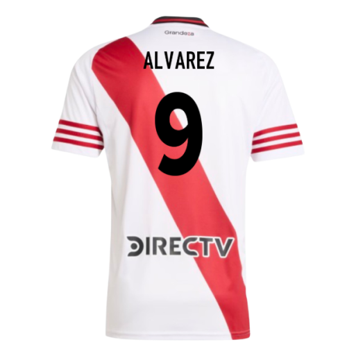 2025-2026 River Plate Home Shirt (Alvarez 9)