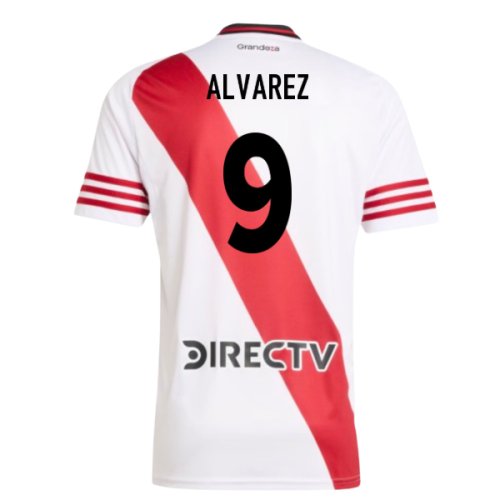 2025-2026 River Plate Home Shirt (Alvarez 9)