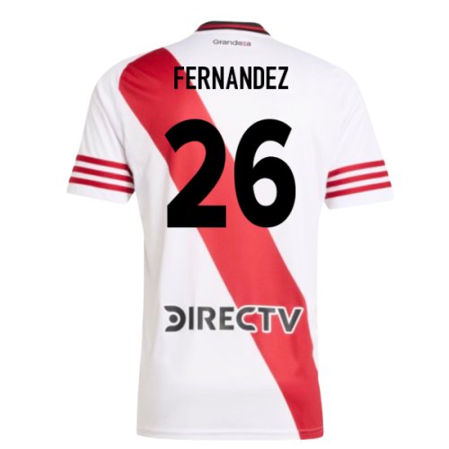 2025-2026 River Plate Home Shirt (Fernandez 26)