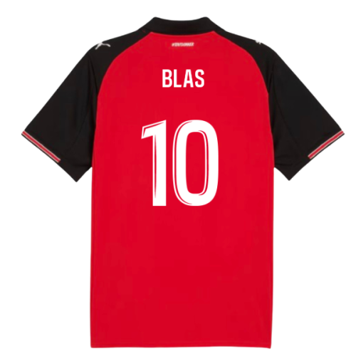 2025-2026 Stade Rennais Home Shirt (Blas 10)