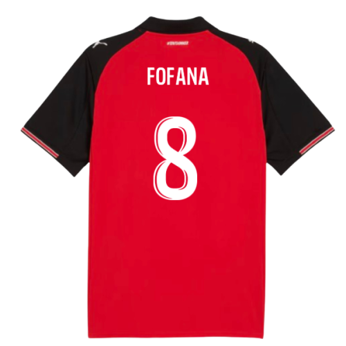 2025-2026 Stade Rennais Home Shirt (Fofana 8)