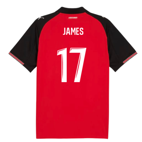 2025-2026 Stade Rennais Home Shirt (James 17)
