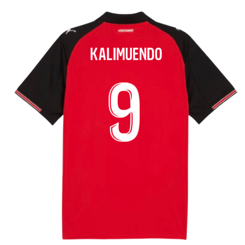 2025-2026 Stade Rennais Home Shirt (Kalimuendo 9)