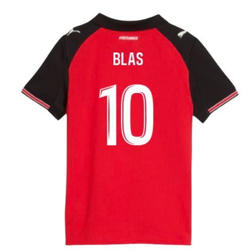 2025-2026 Stade Rennais Home Shirt (Kids) (Blas 10)