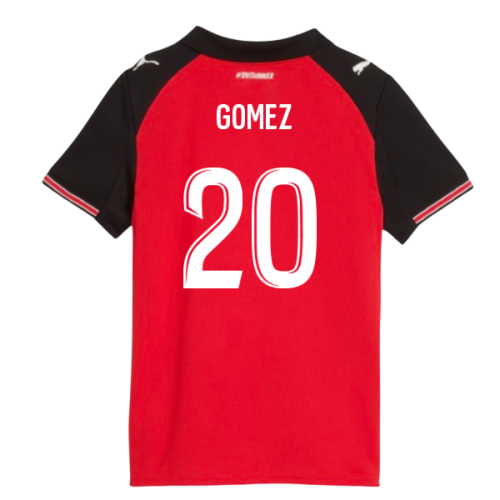 2025-2026 Stade Rennais Home Shirt (Kids) (Gomez 20)