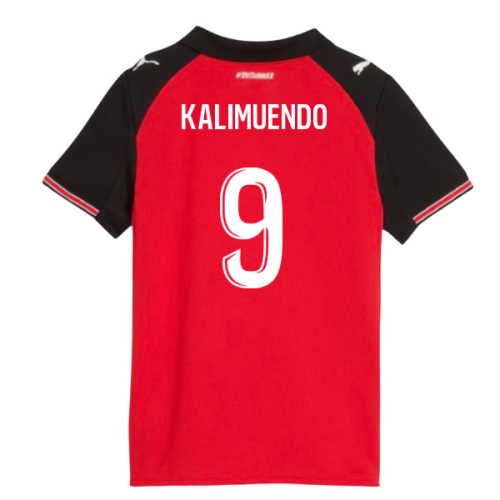 2025-2026 Stade Rennais Home Shirt (Kids) (Kalimuendo 9)