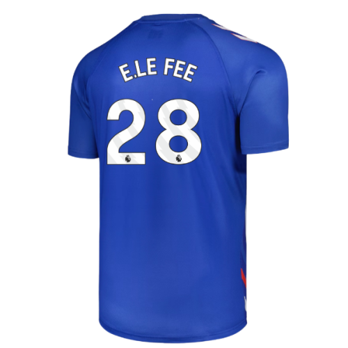 2025-2026 Sunderland Away Pre-Match Jersey (Blue) (E.Le Fee 28)